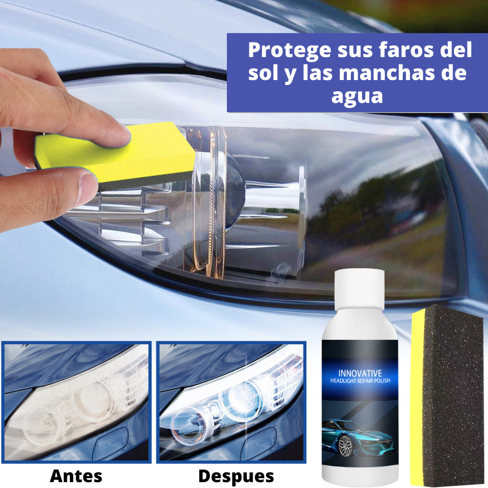 Potencia la luz de tu coche - CleanLight Pro™ | 50% DESCUENTO + ESPONJA DE REGALO 🎁