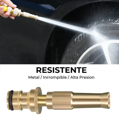 Consigue más presión en tu manguera - Boquilla Universal HydroBoost™ | 50% DESCUENTO 🎁