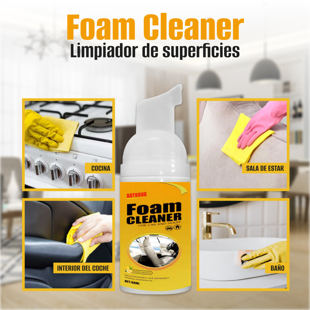 Consigue eliminar toda la suciedad - FOAM CLEANER™ | 50% DESCUENTO