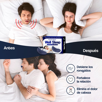 Acaba con la apnea y ronquidos - Well Sleep™