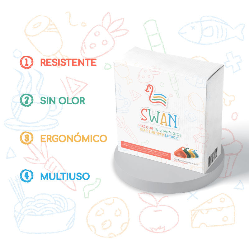 🎁 LLEVA 4 PAGA 1 🎁| Escurreplatos para fregadero - Swan™