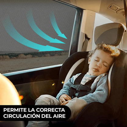 Protégete del sol en tu coche - Solar Safe Filters™ | PACK DE 4 🎁